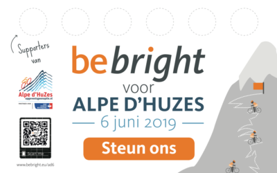 Steun team BeBright voor Alpe d’HuZes