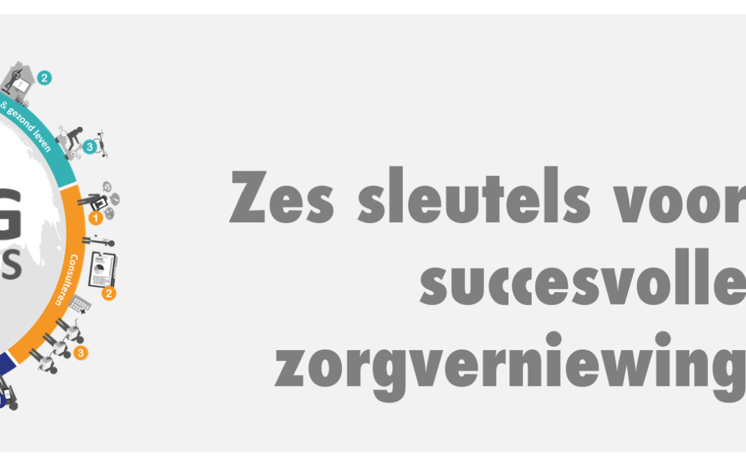 Zes sleutels voor succesvolle zorgvernieuwing