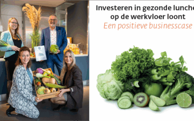 Gezonde lunch op werk zorgt voor daling in ziektes en uitval