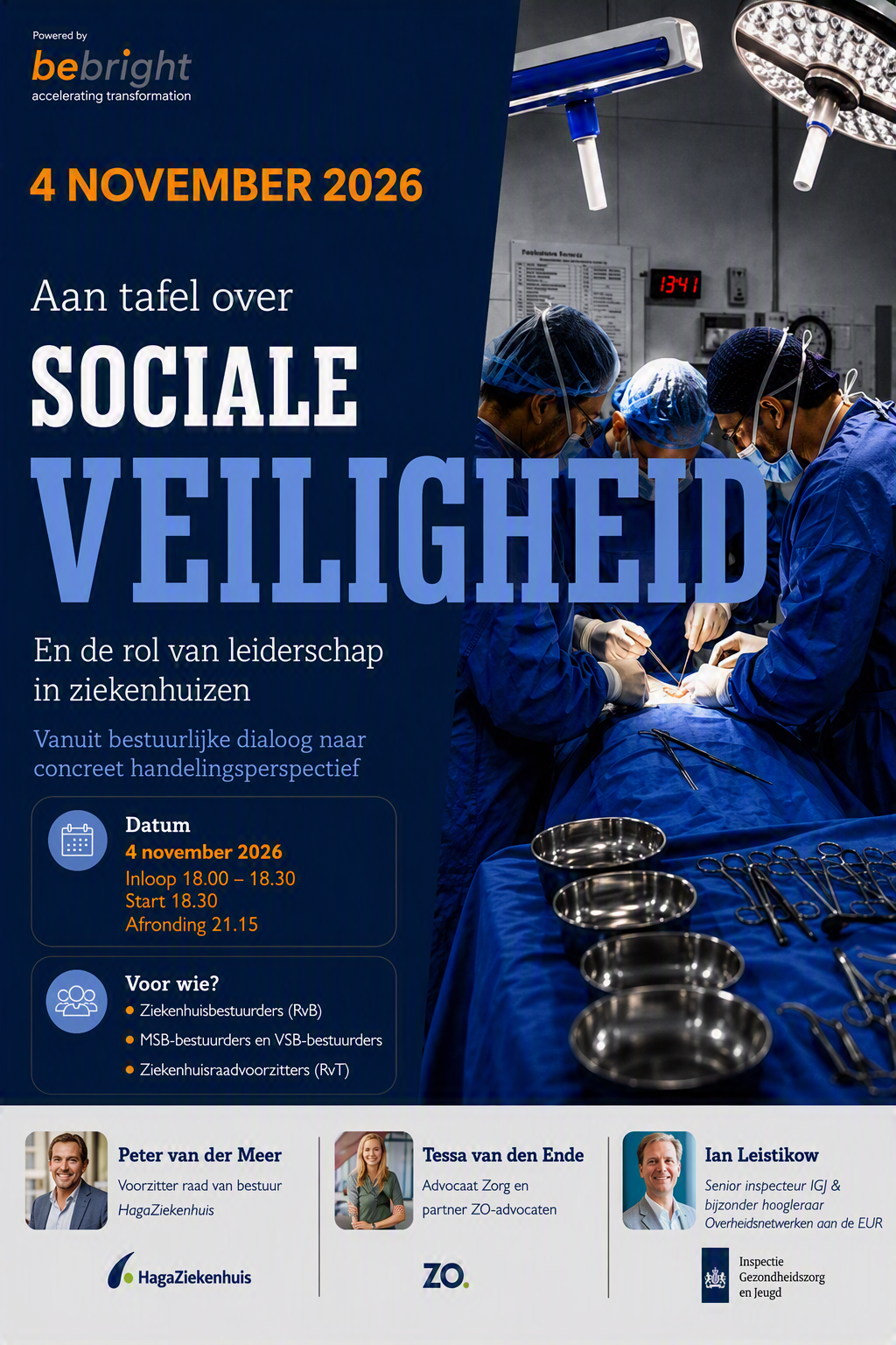 Sociale veiligheid in ziekenhuizen: van bestuurlijke dialoog naar concreet handelingsperspectief
